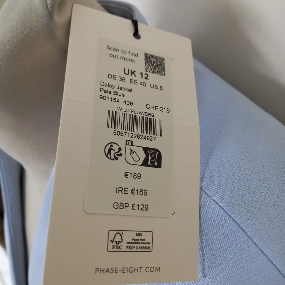 PHASE EIGHT DAISY JACKET SIZE 12