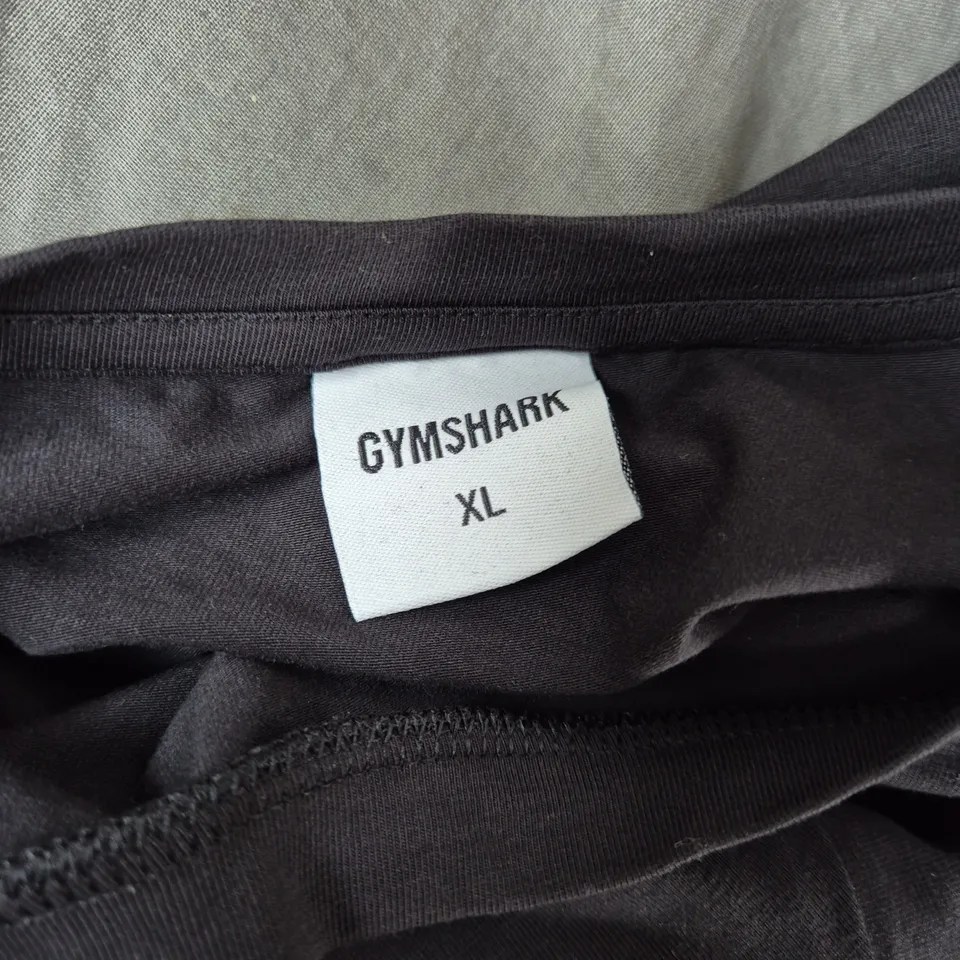 GYMSHARK OVERSIZED TEE IN BLACK - XL