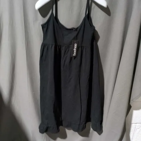 BOOHOO BLACK STRAPPY DRESS – WOMEN'S, SIZE 12