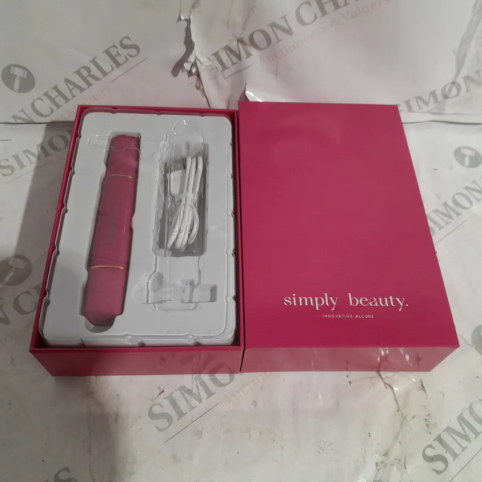 SIMPLY BEAUTY 2 IN 1 SUPER SMOOTH FACE & BROWS HAIR REMOVER, FUCHSIA