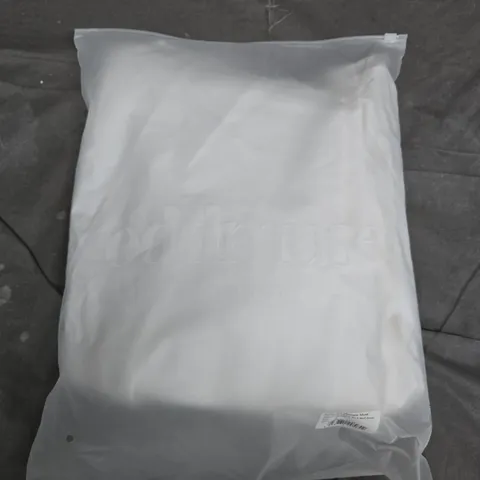 BAGGED ODDMUSE THE ULTIMATE MUSE HIGH WAIST SQUARE NECK MINI DRESS IN WHITE - SMALL