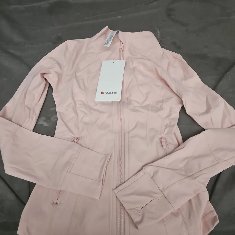 LULULEMON PINK WOMEN'S JACKET – ACTIVEWEAR SIZE 2