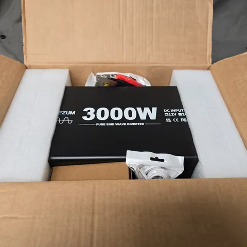 EZUM 3000W PURE SINE WAVE INVERTER – BOXED 