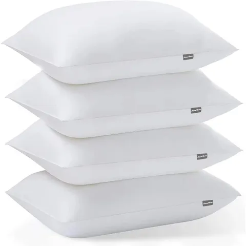 BOXED POLYESTER MEDIUM SUPPORT PILLOWS - 3pcs