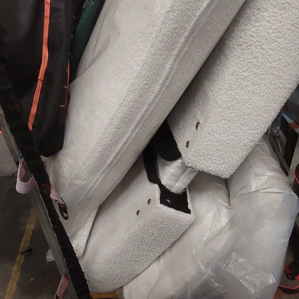 CAGE OF ASSORTED FURNITURE PARTS ECT // CAGE NOT INCLUDED 