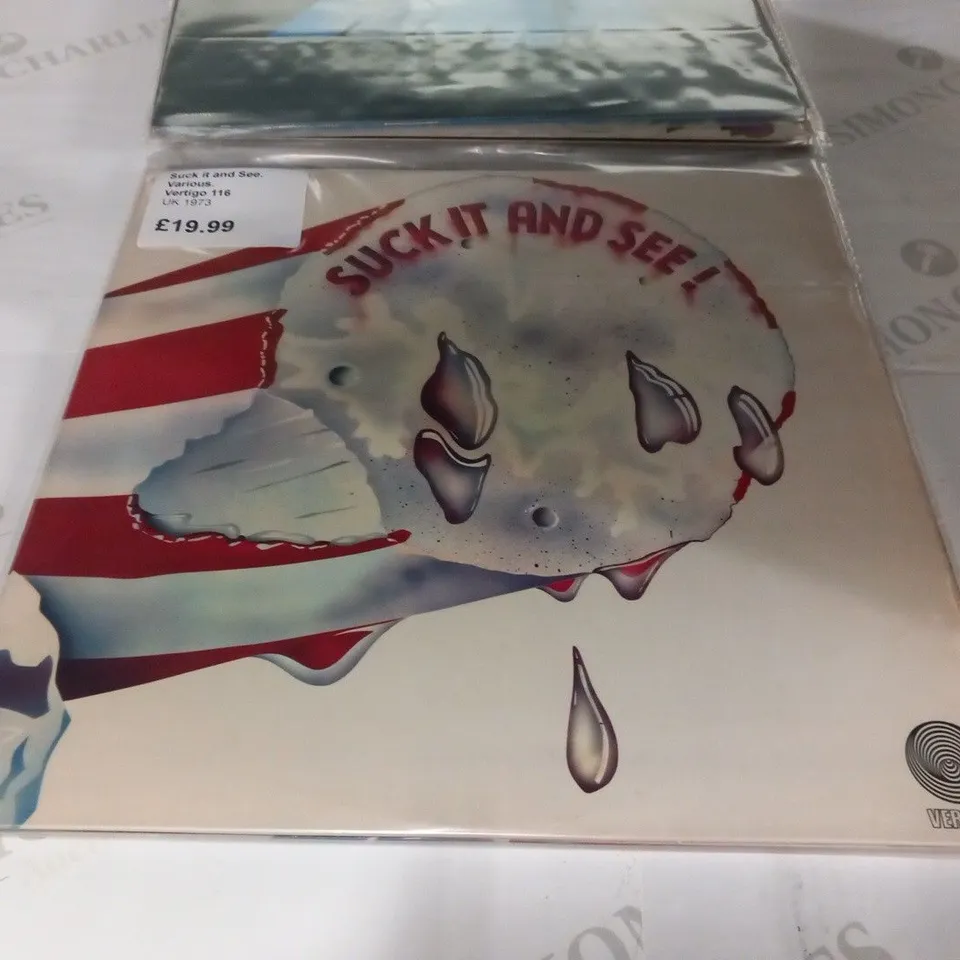 7 X VINYL LPS TO INCLUDE. PIGBAG, ILLUSUSIONS, SUCK IT AND SEE, SKY, ALAN STIVELL X2, HELLER.