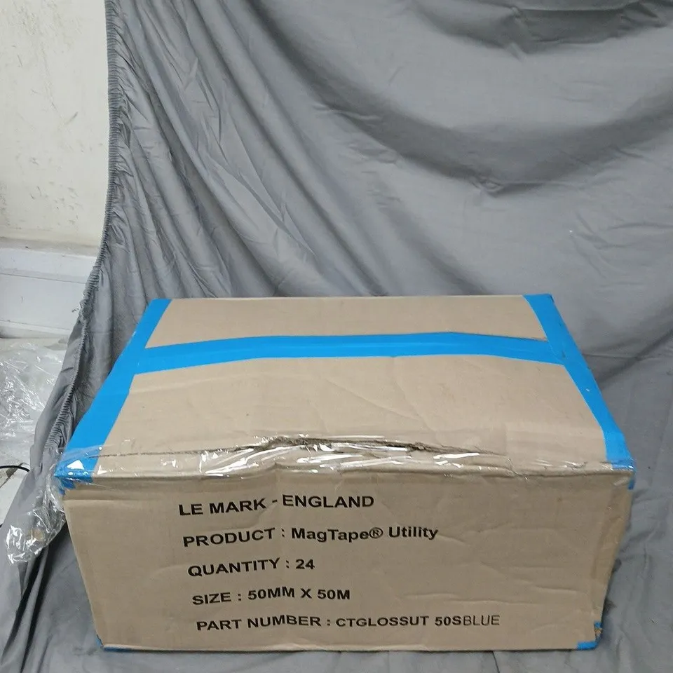 LE MARK MAGTAPE UTILITY BLUE TAPE, 24 ROLLS, 50MM X 50M