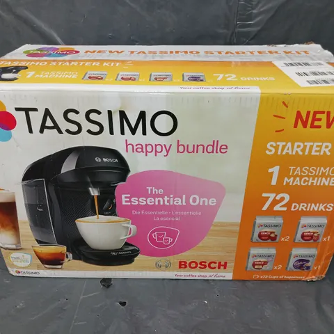 BOXED TASSIMO HAPPY POD COFFEE MACHINE