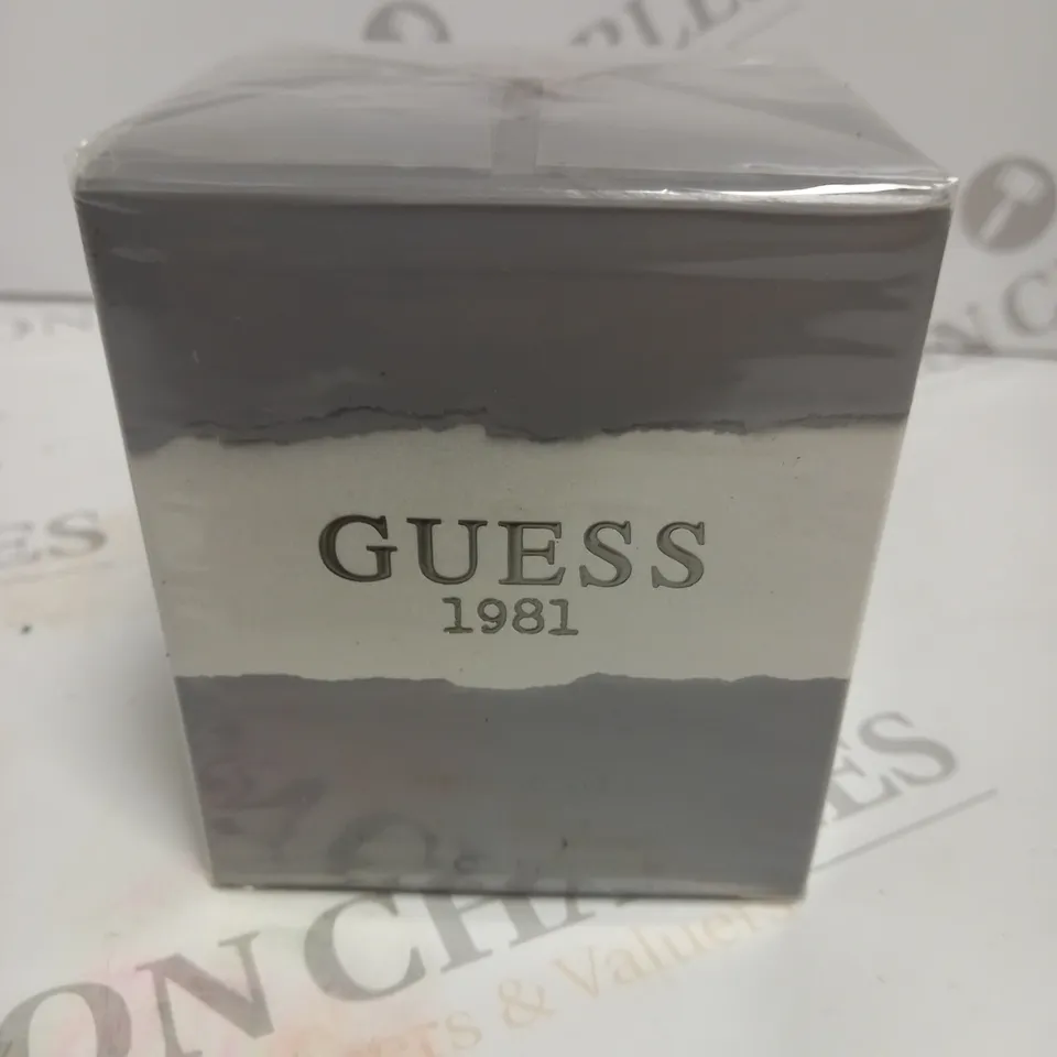 BOXED AND SEALED GUESS 1981 MEN EAU DE TOILETTE 100ML