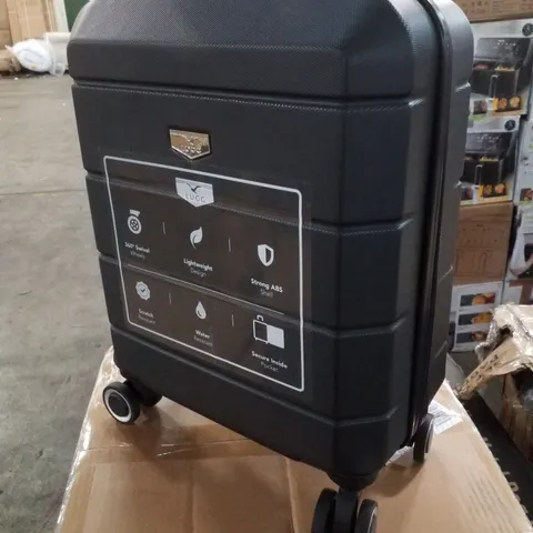 BOXED LUGG 15" JETSET TRAVEL CABIN BAG - BLACK