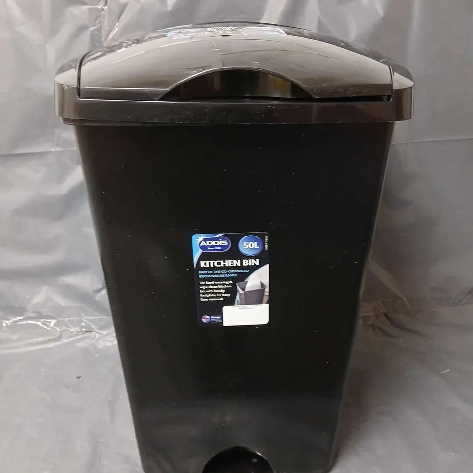 ADDIS 50L KITCHEN BIN WITH LIFT UP BIN 