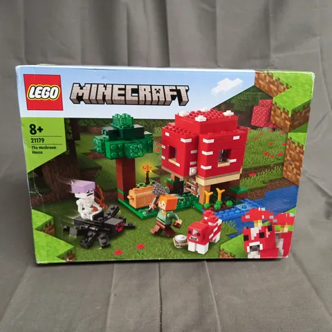 LEGO MIECRAFT THE MUSHROOM HOUSE -8+ 21179