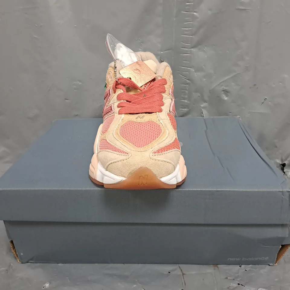 BOXED PAIR OF NEW BALANCE 9060 SHOES IN MULTI SIZE UK 5