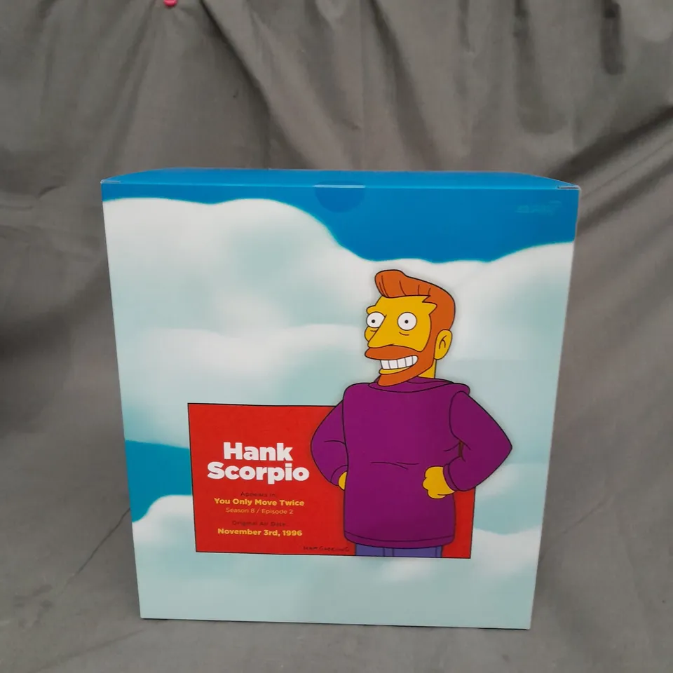 THE SIMPSONS - HANK SCORPIO ACTION FIGURE