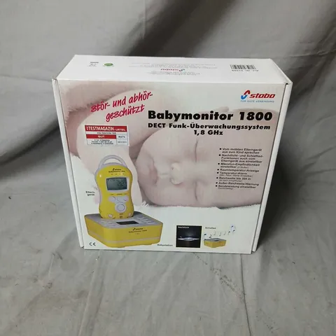STABO BABYMONITOR 1800 DECT WIRELESS BABY MONITOR – BOXED