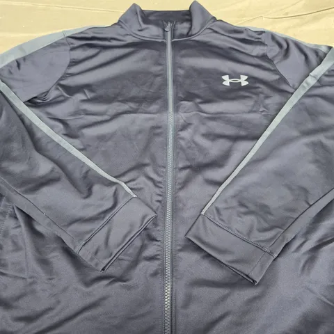 UNDER ARMOUR FULL ZIP TRACKSUIT JACKET - SIZE LARGE