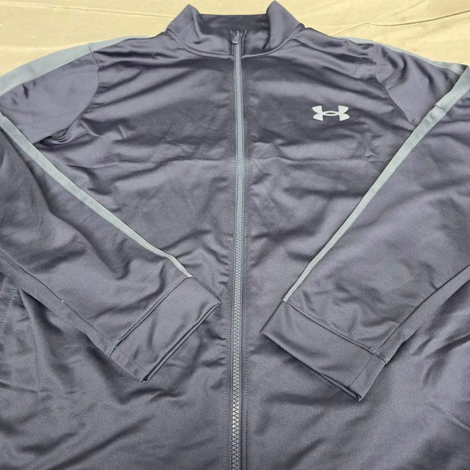 UNDER ARMOUR FULL ZIP TRACKSUIT JACKET - SIZE LARGE
