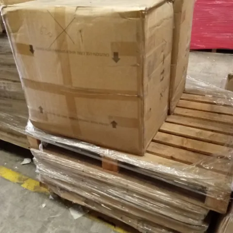 PALLET OF ASSORTED INCOMPLETE RATTAN OUTDOOR FURNITURE SETS, PARTS ONLY