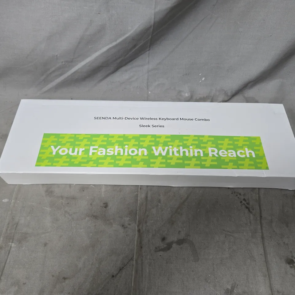 SEENDA MULTI-DEVICE WIRELESS KEYBOARD & MOUSE COMBO – SLEEK SERIES