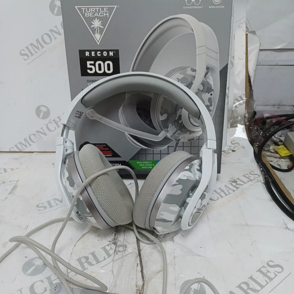 BOXED TURTLE BEACH RECON 500 WIRED GAMING HEADSET