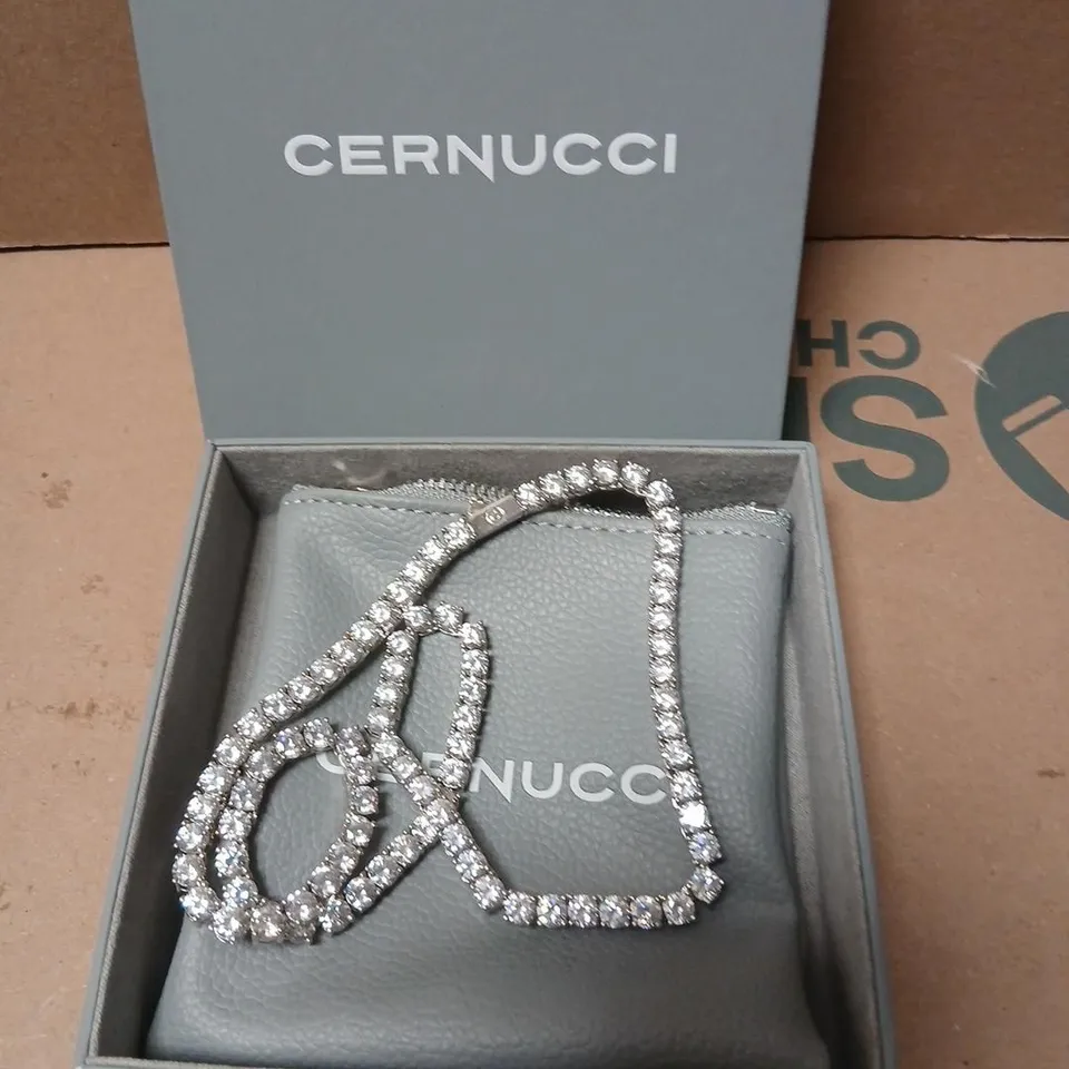 CERNUCCI DIAMOND TENNIS NECKLACE – BOXED