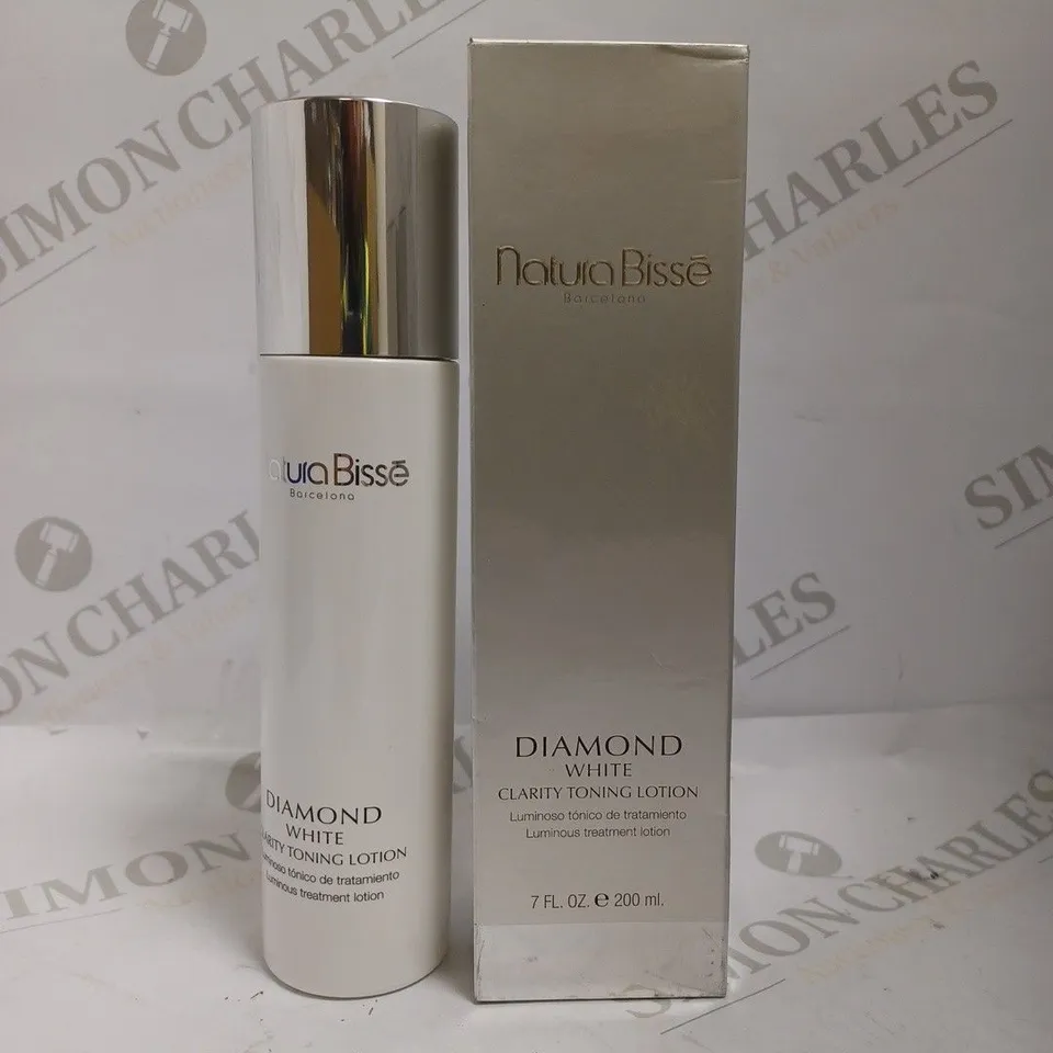NATURA BISSE DIAMOND WHITE CLARITY TONING LOTION - 200ML