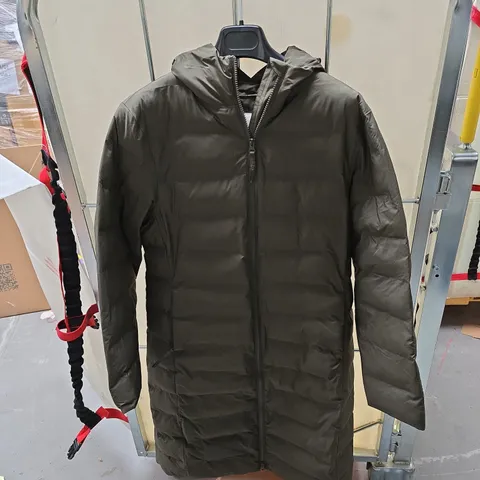 SEASALT CORNWALL RAIN WOMEN'S PADDED COAT - OLIVE, UK 12