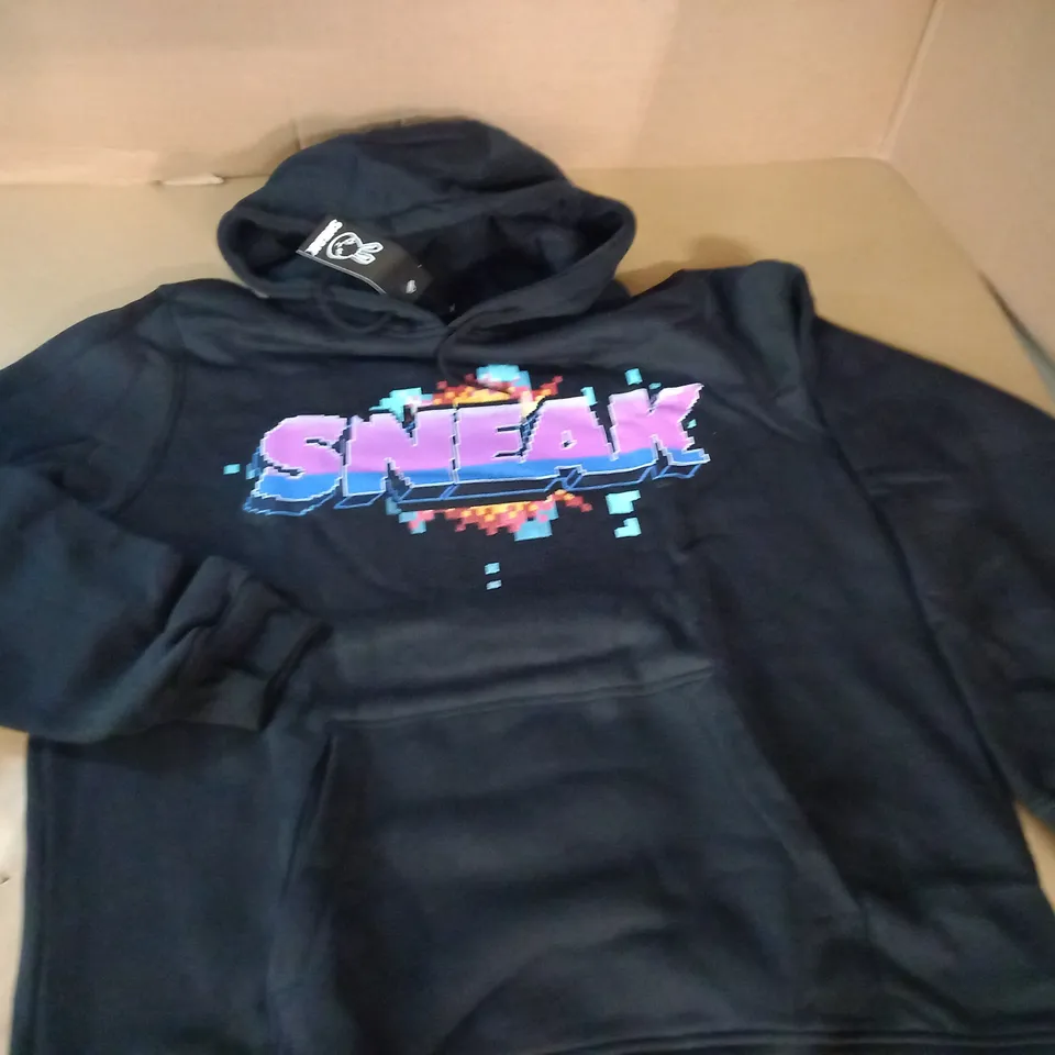 SNEAK PIXEL BLACK HOODIE - XXL