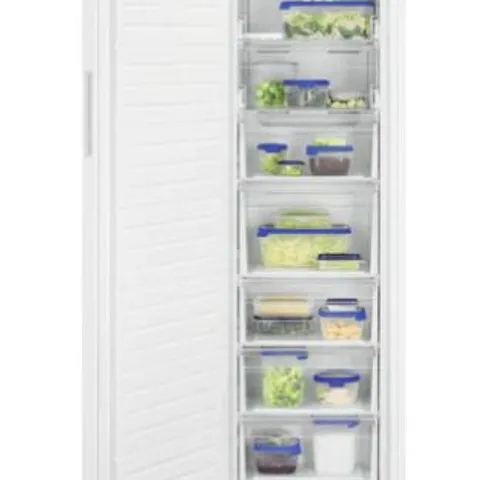 ZANUSSI FREESTANDING FROST FREE TALL FREEZER 279L WHITE Model ZUHE30FW2