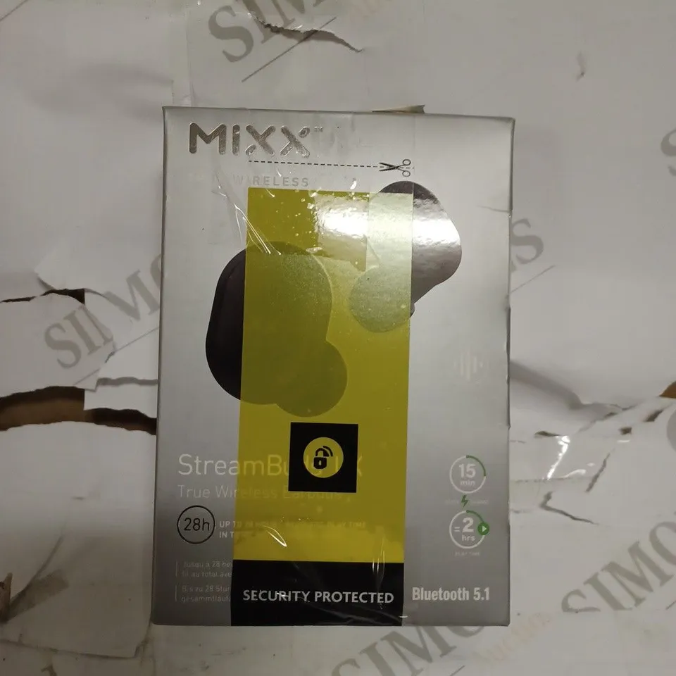 MIXX AUDIO STREAM BUDS WIRELESS EARBUDS
