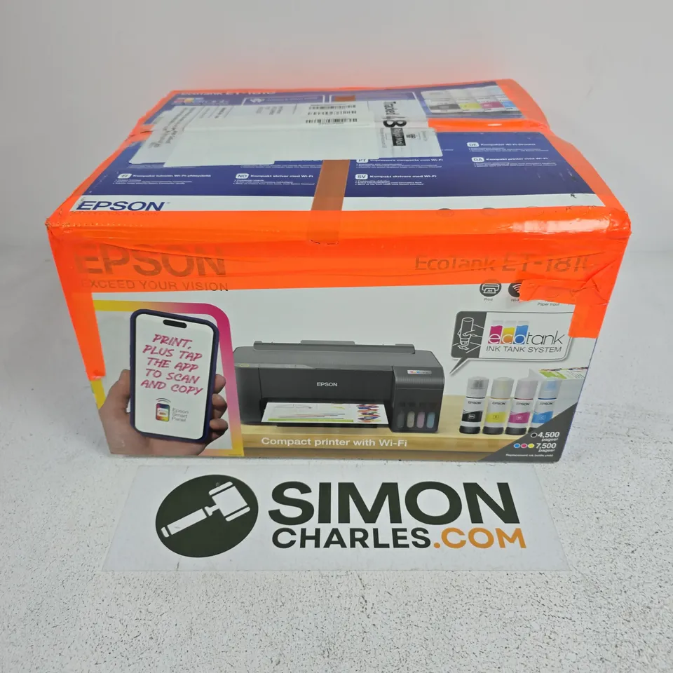EPSON ET-1810 PRINTER WITH INK BOTTLES (ECOTANK)
