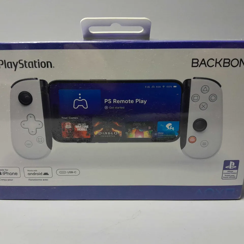 BOXED AND SEALED PLAYSTATION BACKBONE