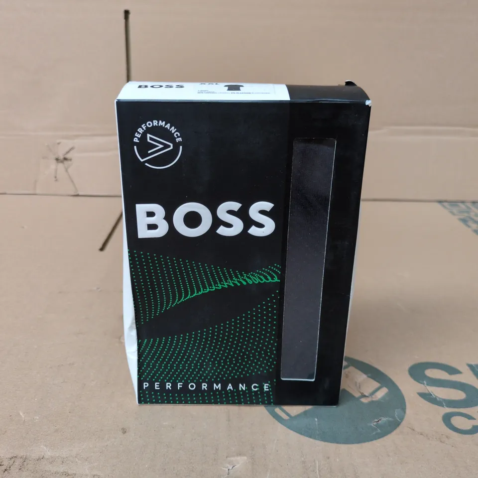 BOXED BOSS RN TEE ENERGETIC IN BLACK - 2XL