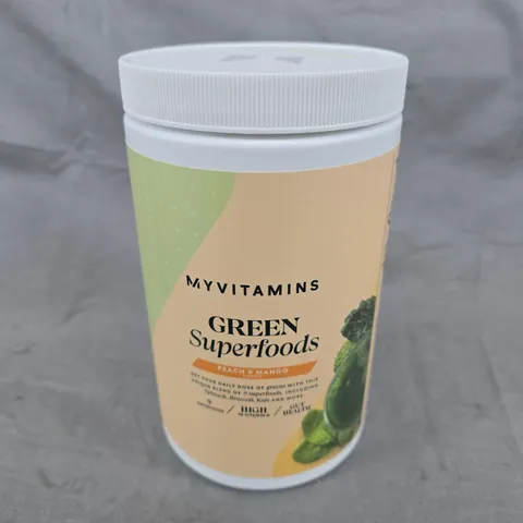MYVITAMINS GREEN SUPERFOODS - PEACH & MANGO 