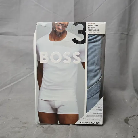 HUGO BOSS 3-PACK CLASSIC CREW NECK T-SHIRTS - XXL