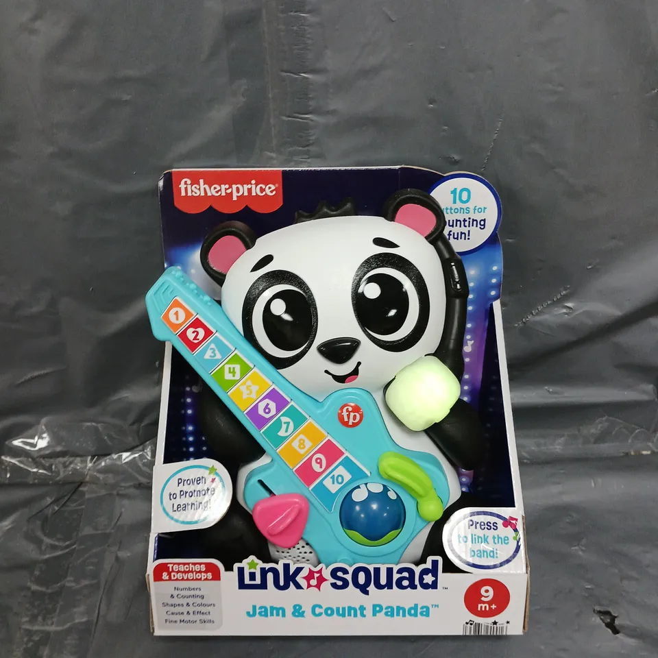 FISHER-PRICE LINK SQUAD JAM AND COUNT PANDA 