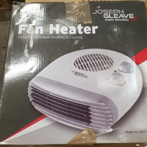 BOXED JOSEPH GLEAVE FAN HEATER