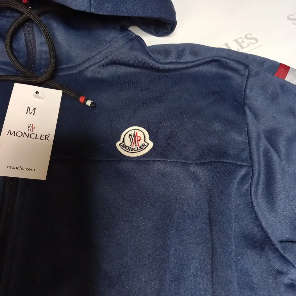 MONCLER ZIPPED HOODED JACKET SIZE M