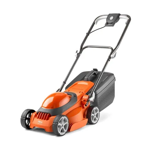 BOXED FLYMO EASISTORE 300R CORDED ROTARY LAWNMOWER