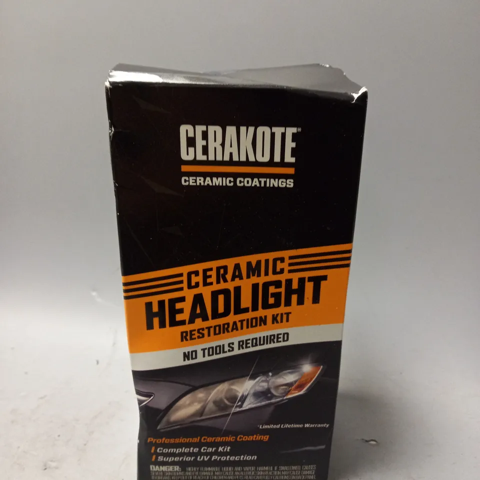 CERAKOTE CERAMIC COATING - HEADLIGHT RESTORATION KIT 