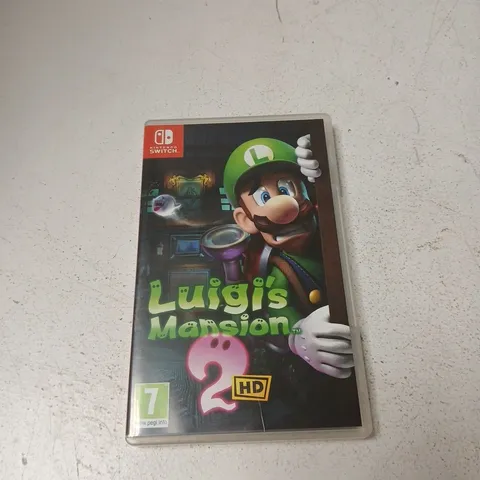 NINTENDO SWITCH LUIGI'S MANSION 2 HD – CARTRIDGE IN CASE
