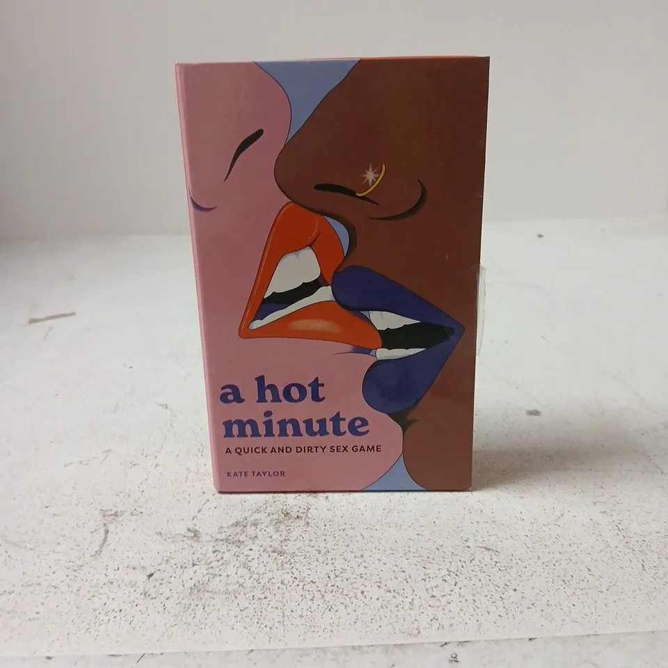 A HOT MINUTE – A QUICK AND DIRTY SEX GAME ADULTS