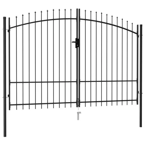 BOXED CARAN 10'X8' METAL GATE (2 BOXES)