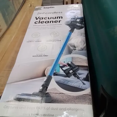 BOXED KEPLIN 2IN1 CORDLESS VACUUM CLEANER 
