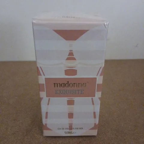 BOXED AND SEALED MADONNA EXQUISTITE EAU DE TOILETTE 50ML 