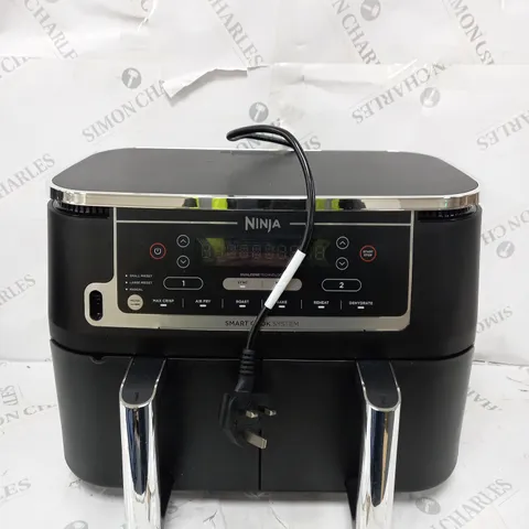 BOXED NINJA FOODI MAX 9.5L DUAL ZONE AIRFRYER AF451UK