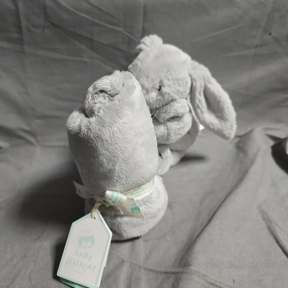 BABY JELLYCAT - I AM BASHFUL SILVER BUNNY SOOTHER