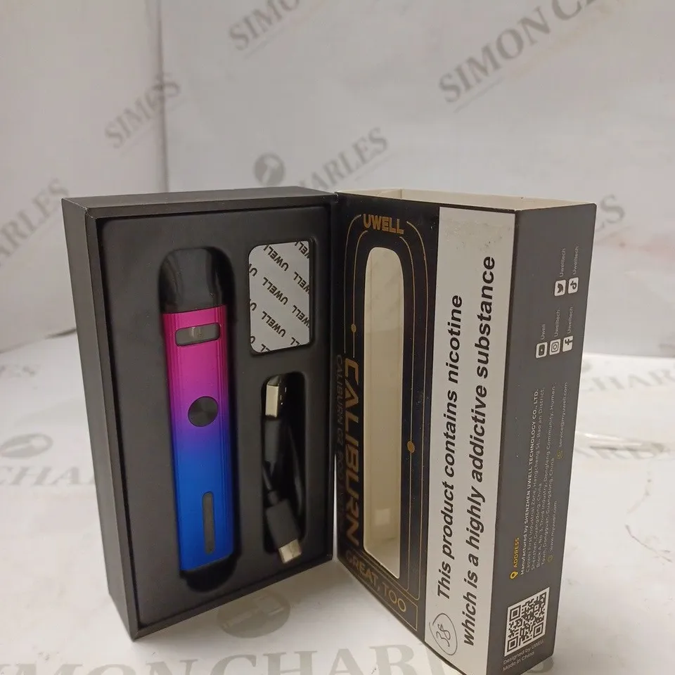 BOXED UWELL CALIBURN G2 POD SYSTEM - GRADIENT. 