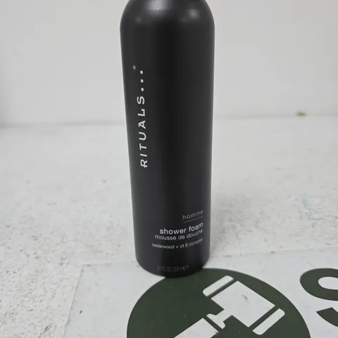 RITUALS SHOWER FOAM FOR MEN – CEDARWOOD + VITAMIN E, 200 ML