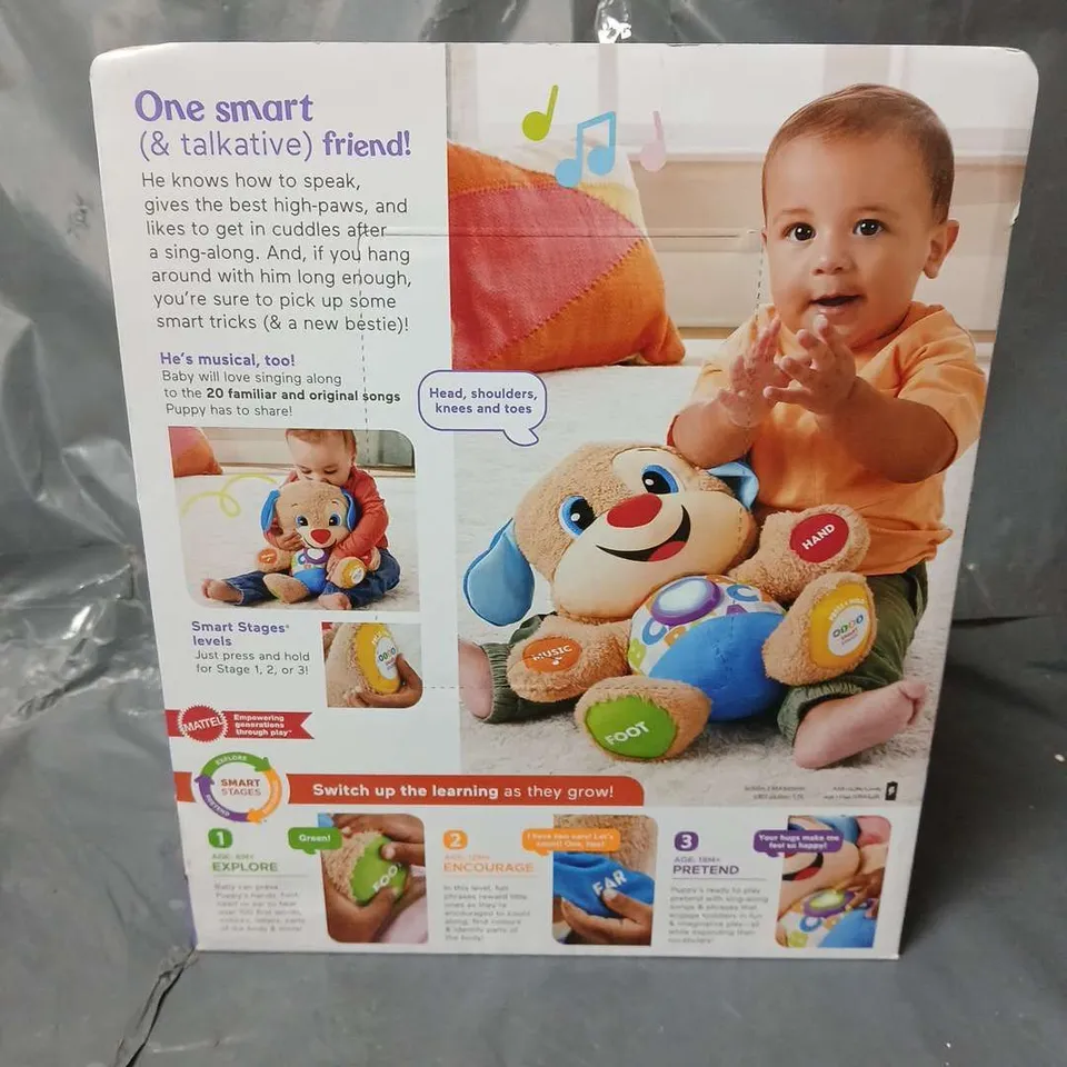 FISHER PRICE LAUGH N LEARN SMART STAGES PUPPY